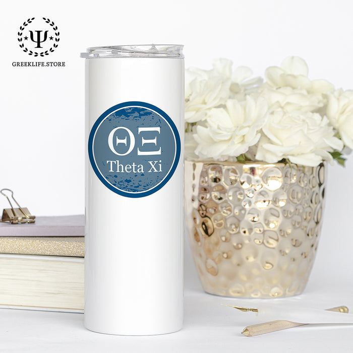 Theta Xi Stainless Steel Skinny Tumbler 20 OZ