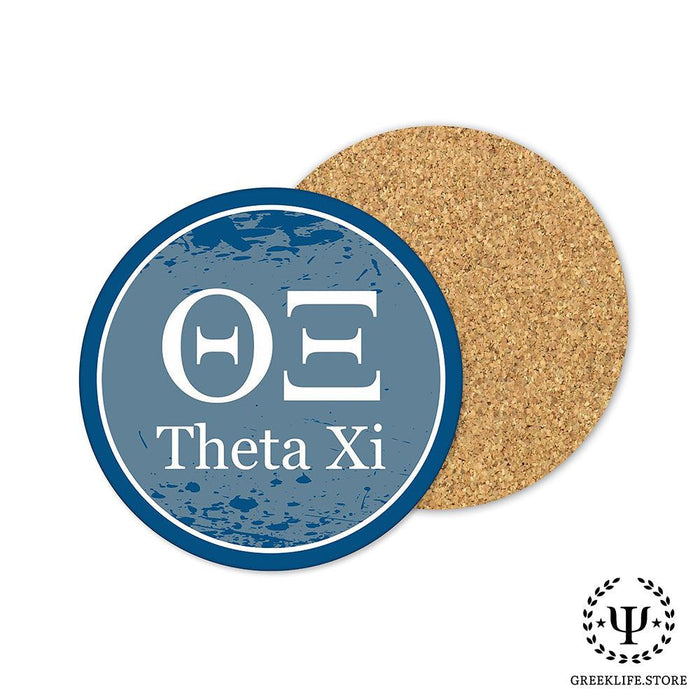 Theta Xi Beverage coaster round (Set of 4)