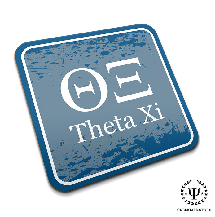 Theta Xi Beverage Coasters Square (Set of 4)