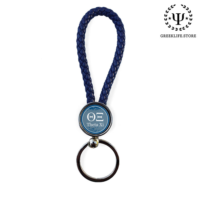 Theta Xi Key chain round