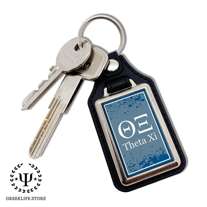 Theta Xi Keychain Rectangular