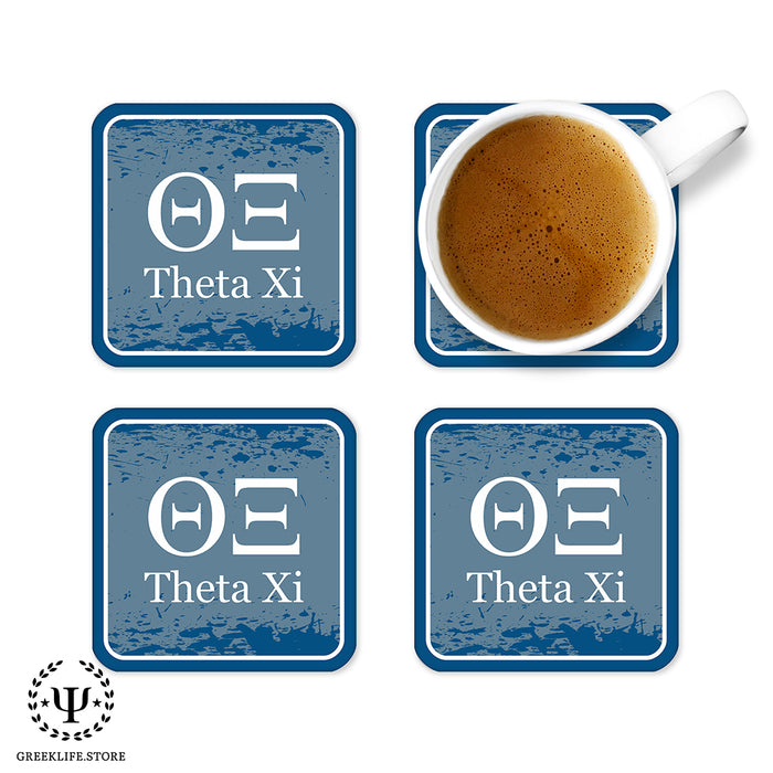 Theta Xi Beverage Coasters Square (Set of 4)