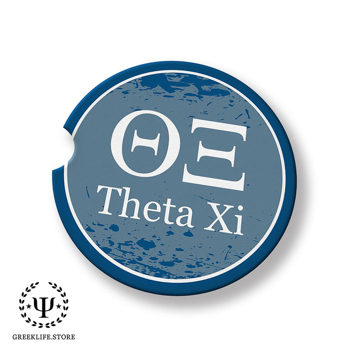 Theta Xi Car Cup Holder Coaster (Set of 2)