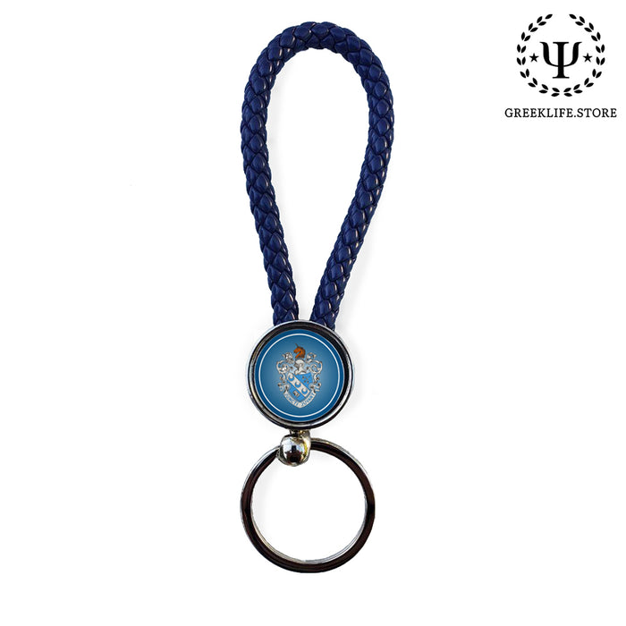 Theta Xi Key chain round