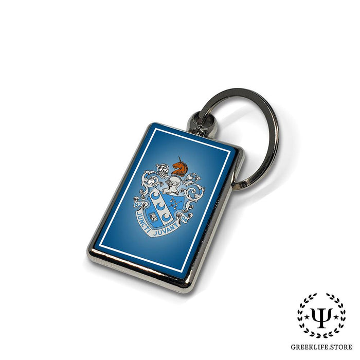 Theta Xi Keychain Rectangular