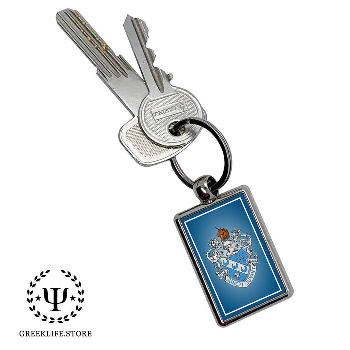 Theta Xi Keychain Rectangular