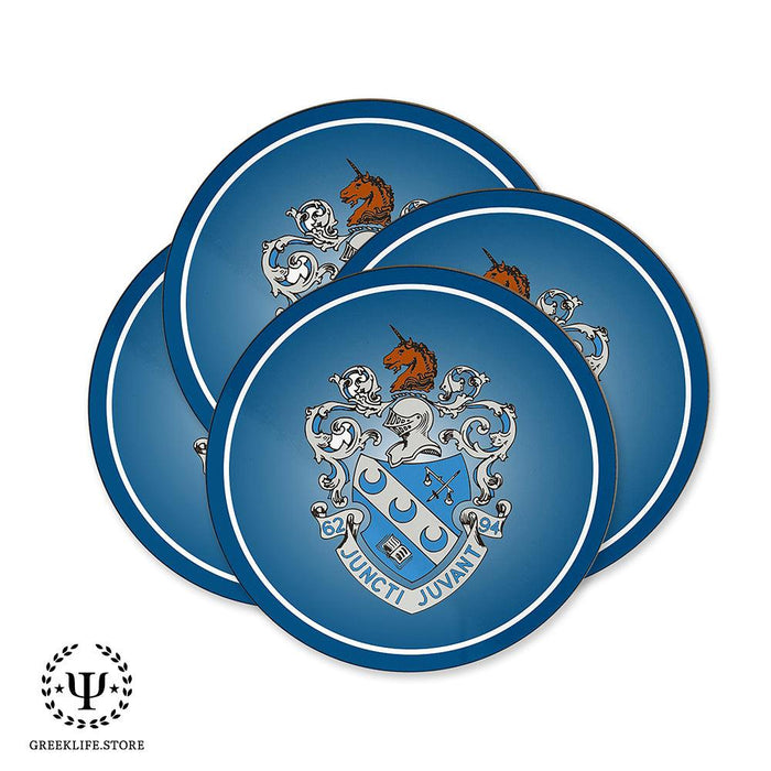 Theta Xi Beverage coaster round (Set of 4)