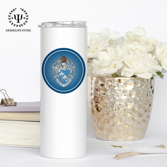 Theta Xi Stainless Steel Skinny Tumbler 20 OZ