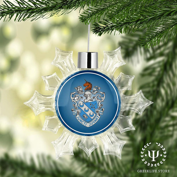 Theta Xi Christmas Ornament - Snowflake