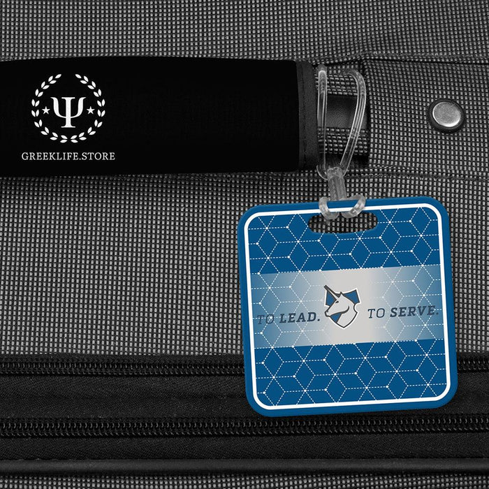 Theta Xi Luggage Bag Tag (square)