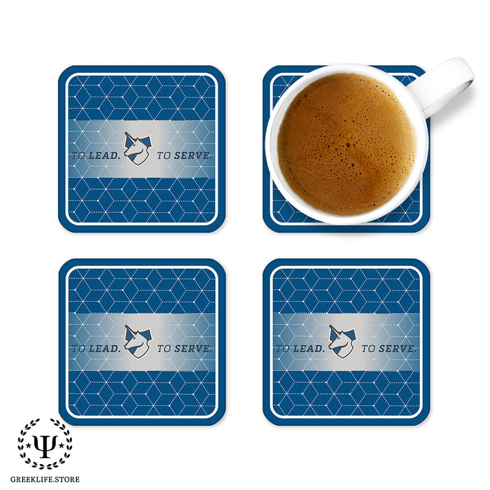 Theta Xi Beverage Coasters Square (Set of 4)