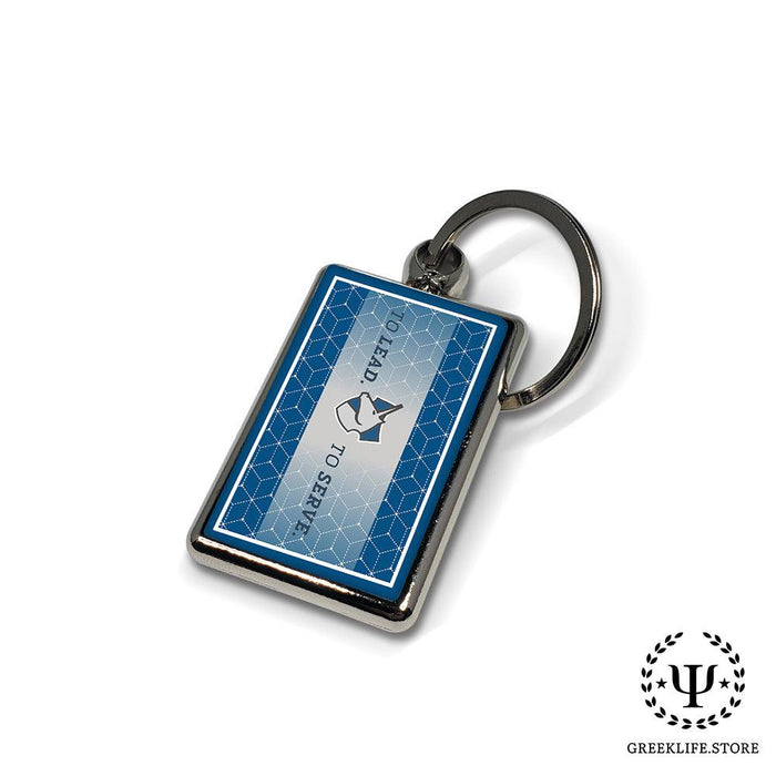 Theta Xi Keychain Rectangular