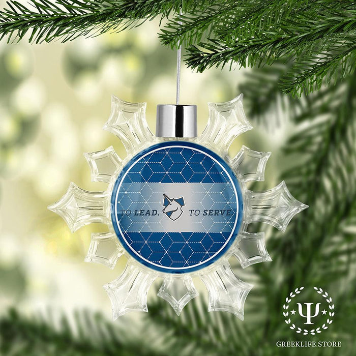 Theta Xi Christmas Ornament - Snowflake