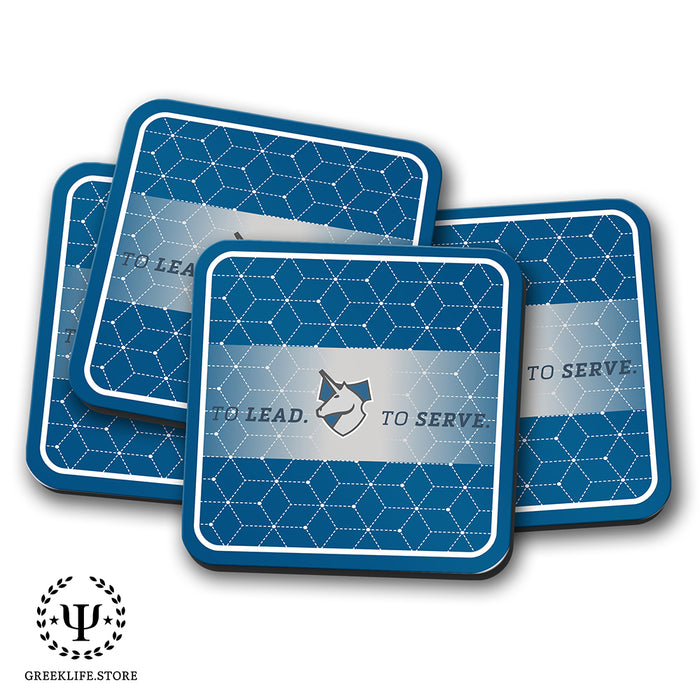 Theta Xi Beverage Coasters Square (Set of 4)