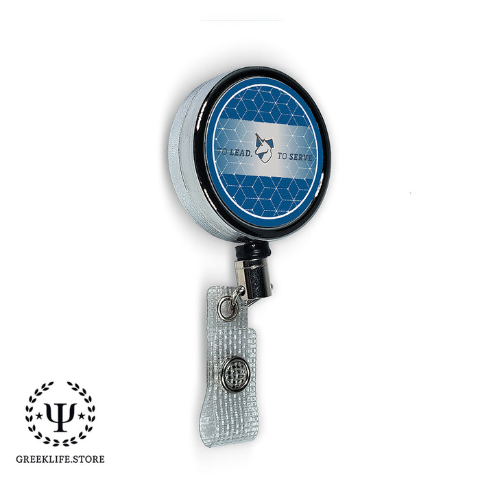 Theta Xi Badge Reel Holder