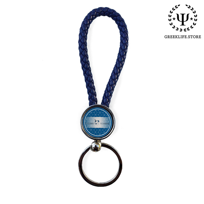 Theta Xi Key chain round