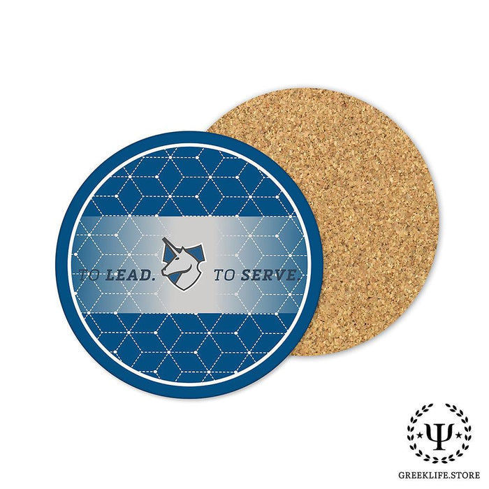 Theta Xi Beverage coaster round (Set of 4)