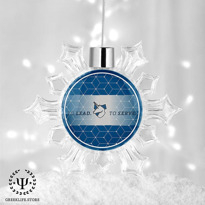 Theta Xi Christmas Ornament - Snowflake