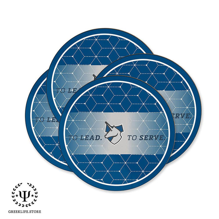 Theta Xi Beverage coaster round (Set of 4)