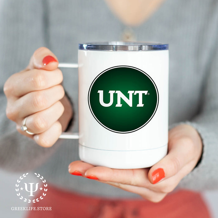 University of North Texas Stainless Steel Travel Mug 13 OZ