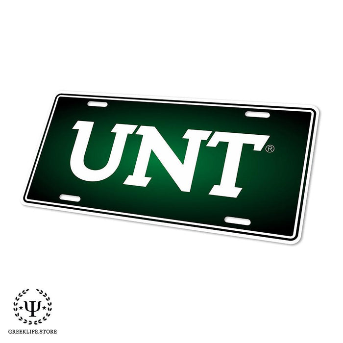 University of North Texas Decorative License Plate