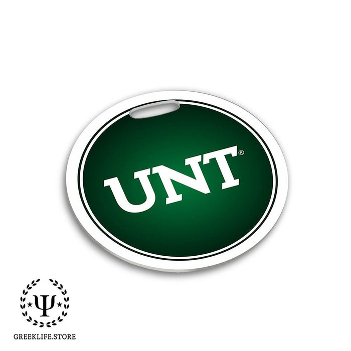 University of North Texas Luggage Bag Tag (round)