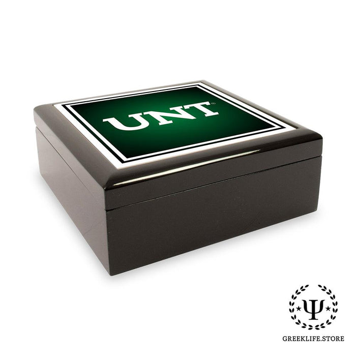 University of North Texas Keepsake Box Wooden