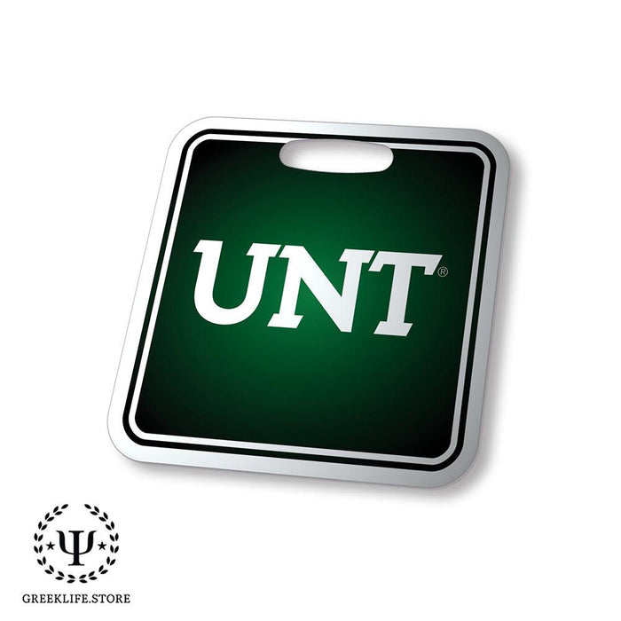 University of North Texas Luggage Bag Tag (square)