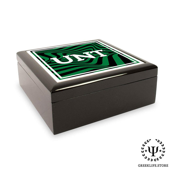 University of North Texas Keepsake Box Wooden