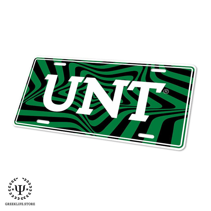 University of North Texas Decorative License Plate