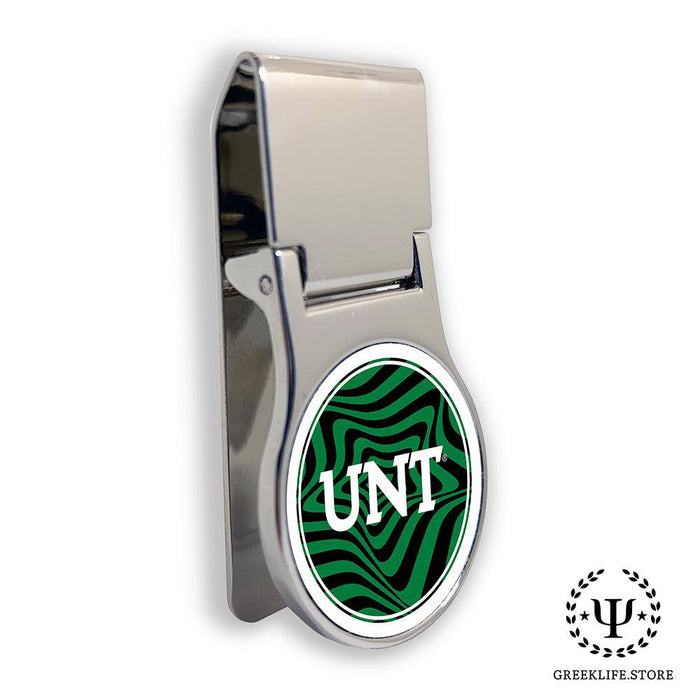 University of North Texas Money Clip