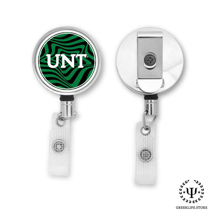 University of North Texas Badge Reel Holder