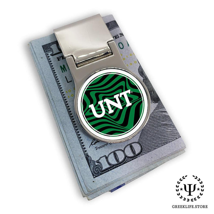 University of North Texas Money Clip