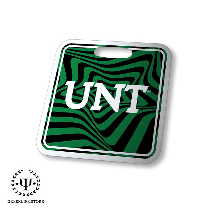 University of North Texas Luggage Bag Tag (square)