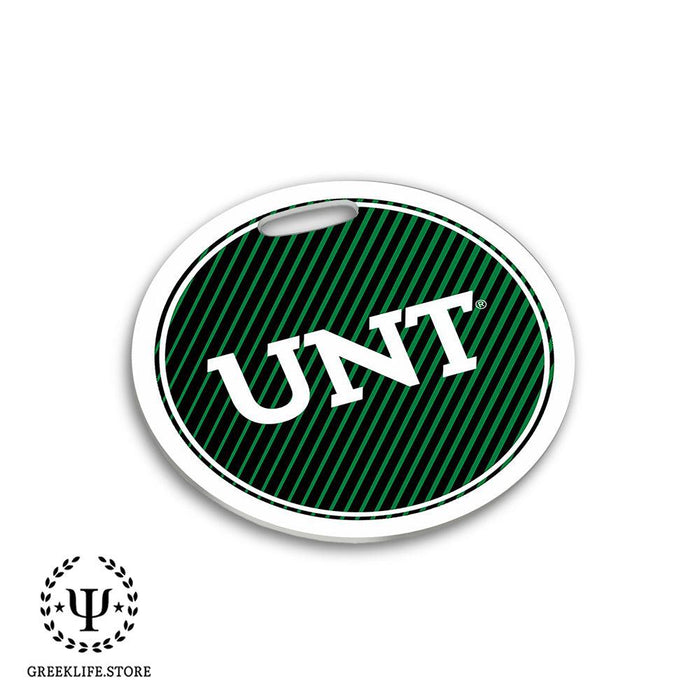 University of North Texas Luggage Bag Tag (round)