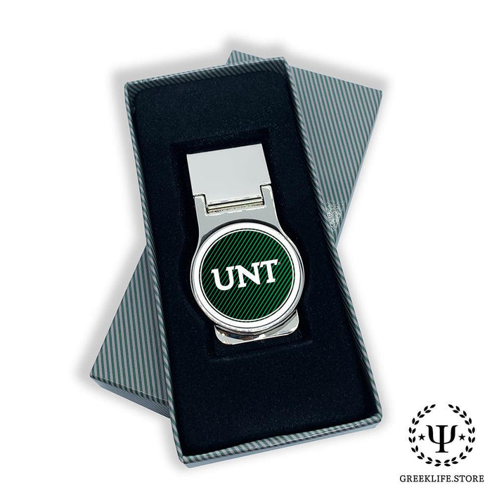 University of North Texas Money Clip