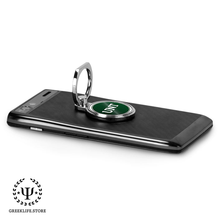 University of North Texas Ring Stand Phone Holder (round)