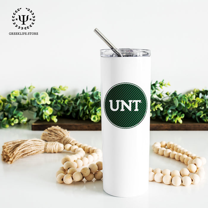 University of North Texas Stainless Steel Skinny Tumbler 20 OZ