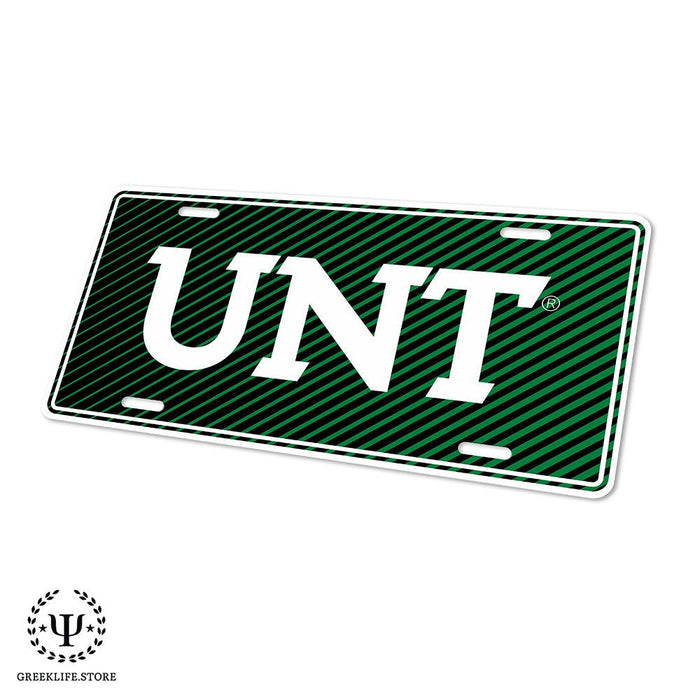 University of North Texas Decorative License Plate