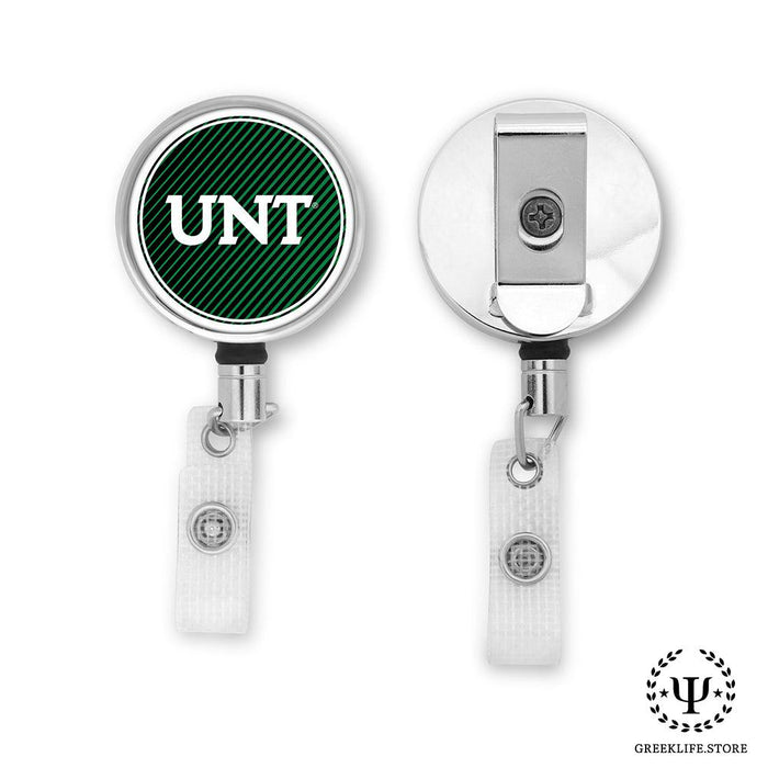 University of North Texas Badge Reel Holder