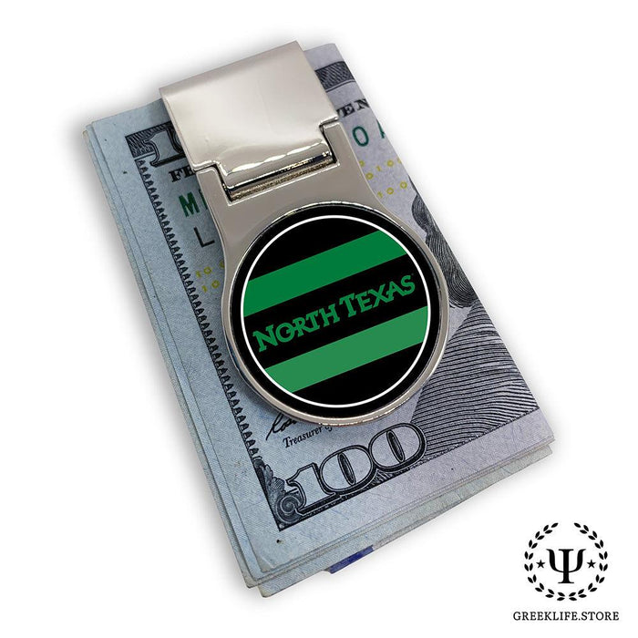 University of North Texas Money Clip