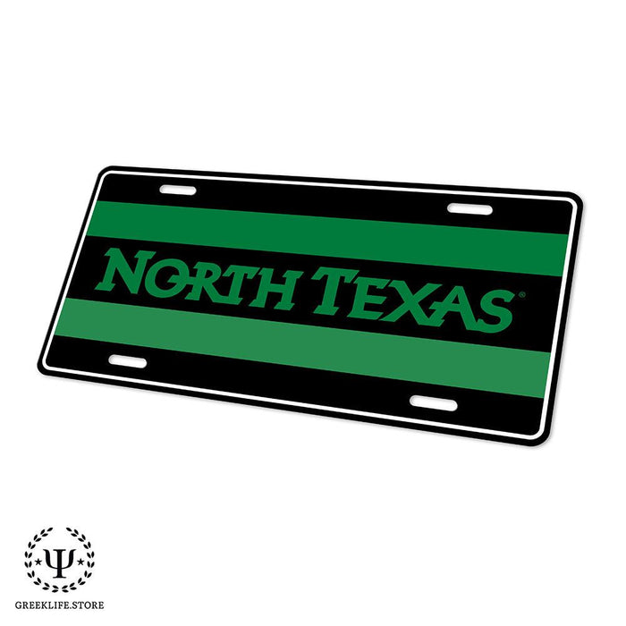 University of North Texas Decorative License Plate