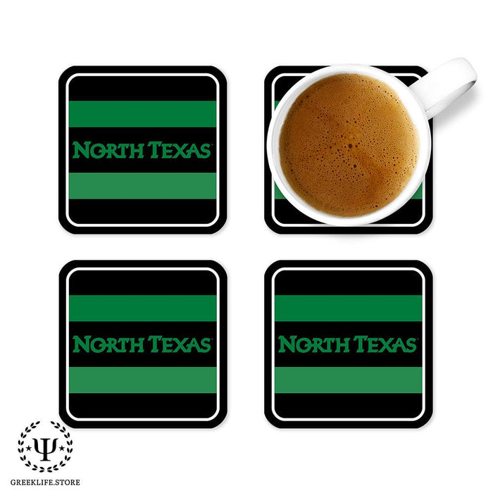 University of North Texas Beverage Coasters Square (Set of 4)