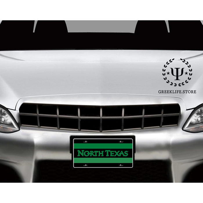 University of North Texas Decorative License Plate