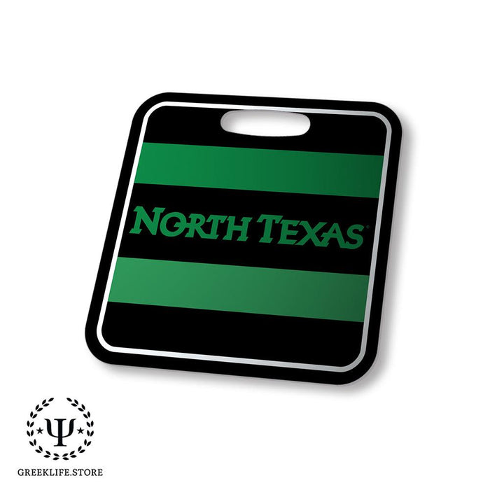 University of North Texas Luggage Bag Tag (square)