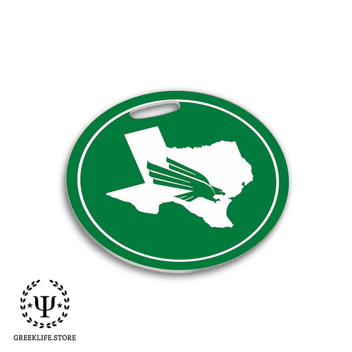 University of North Texas Luggage Bag Tag (round)