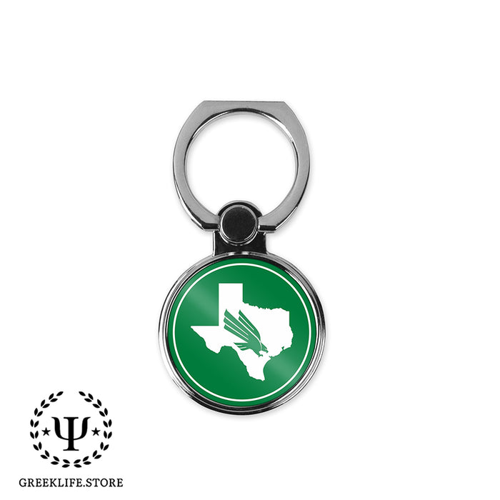 University of North Texas Ring Stand Phone Holder (round)