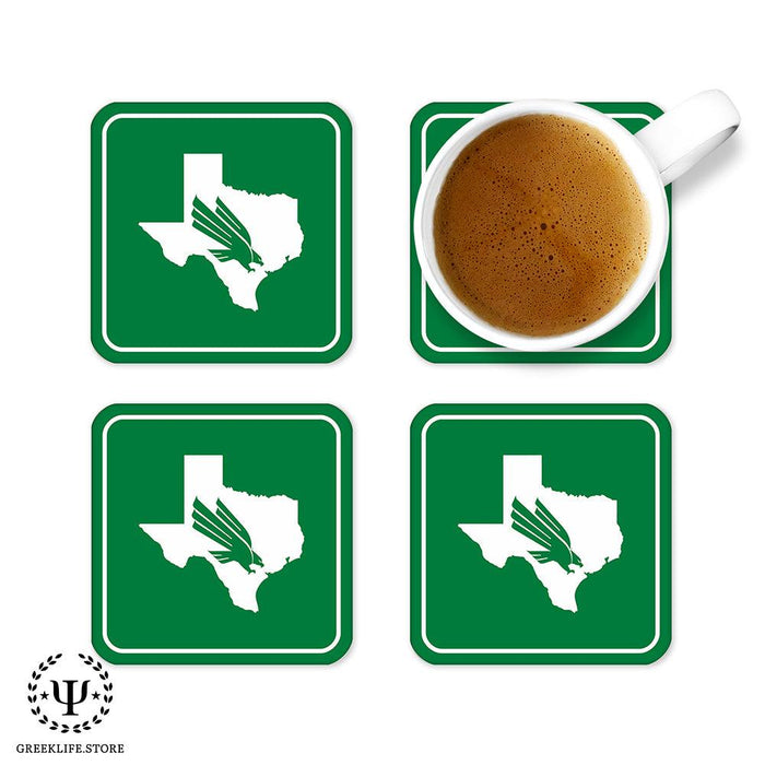 University of North Texas Beverage Coasters Square (Set of 4)