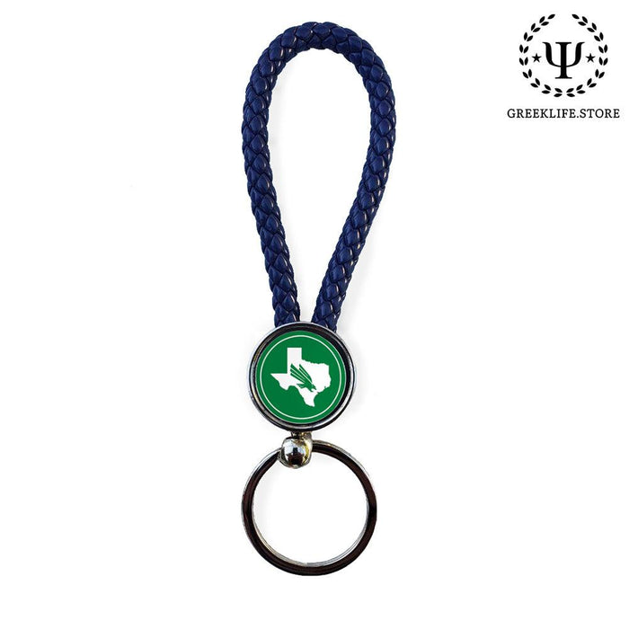 University of North Texas Key chain round