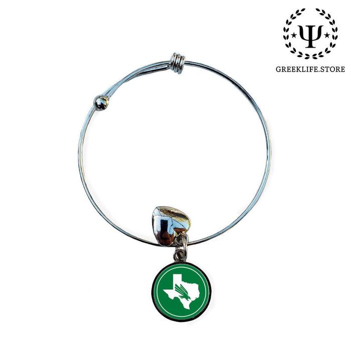 University of North Texas Round Adjustable Bracelet